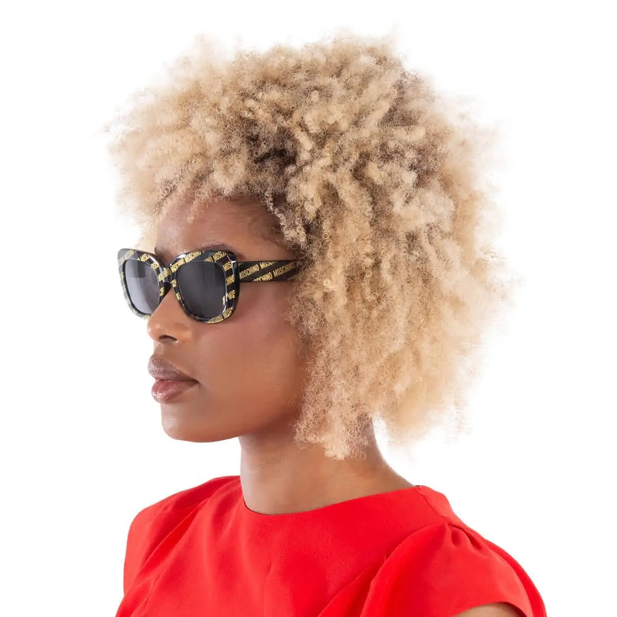 Grey Butterfly Ladies Sunglasses MOS132/S 07RM/IR 53 MOS132/S 07RM/IR by Moschino