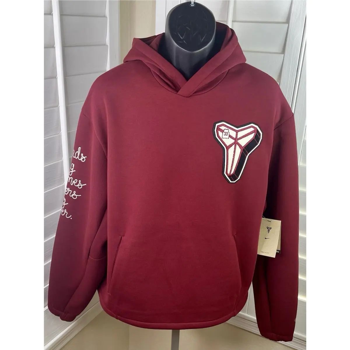 Nike Kobe Bryant Mamba ‘lower Merion HS 33’ Dri-fit Hoodie IO9563-677 - Men’s M
