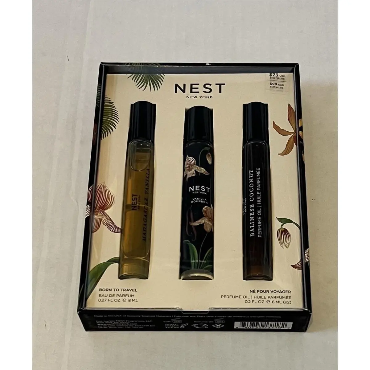 Nest York Born To Travel Perfume 3 Scents