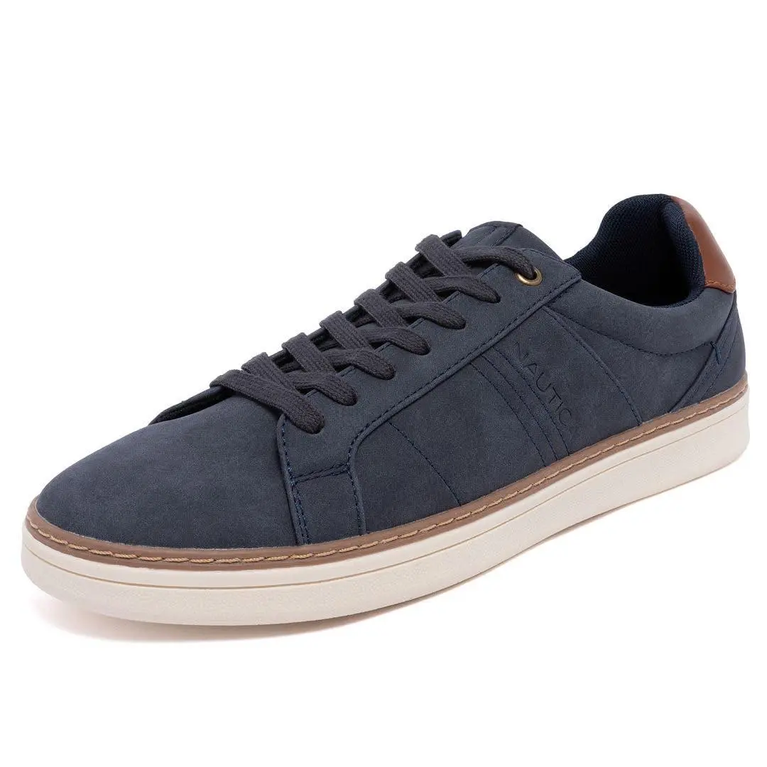 Men`s Casual Lace Up Loafer Tennis Shoes Classic Walking Low navy by Nautica