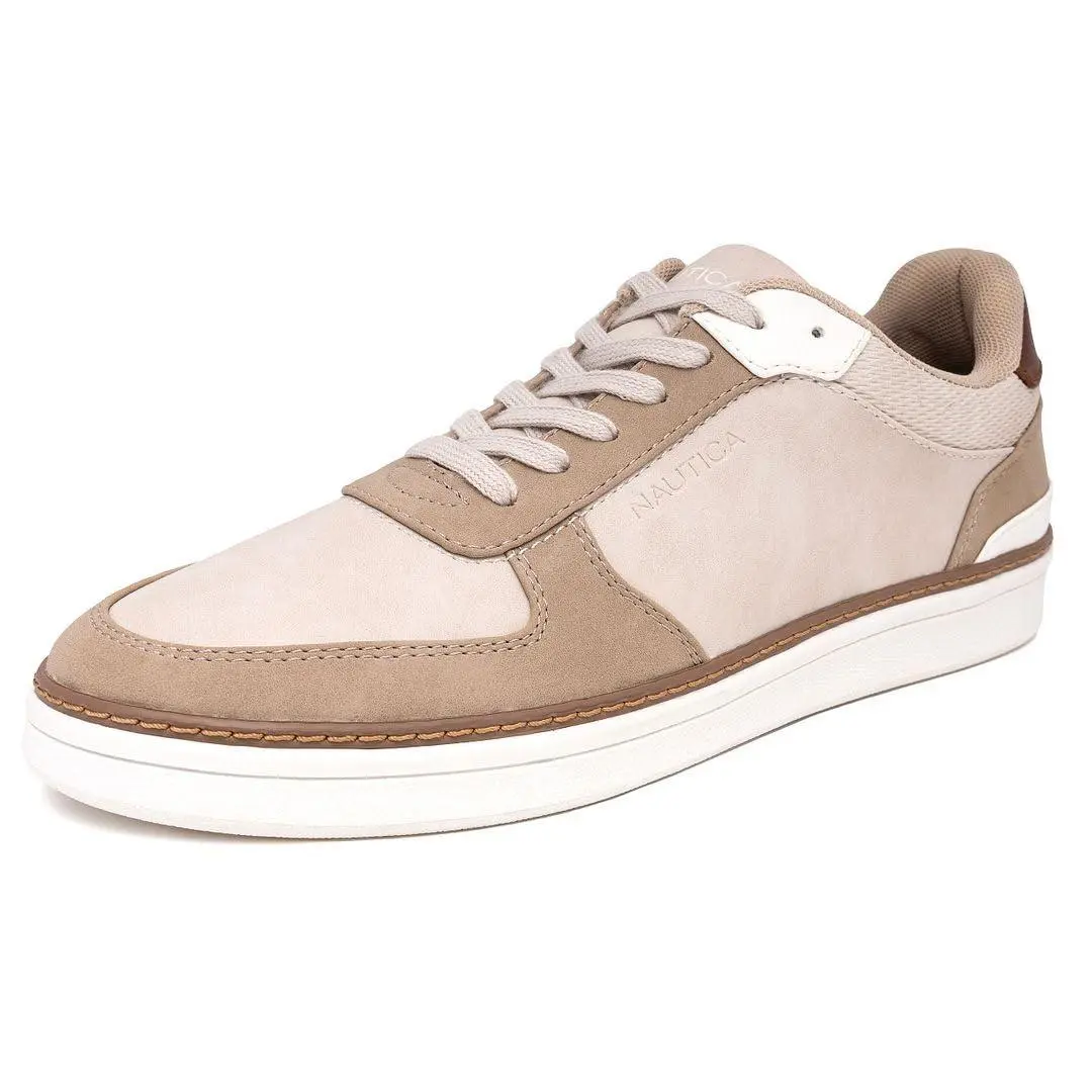 Men`s Fashion Sneaker Casual Lace-up Low Top Lightweight sand savar by Nautica