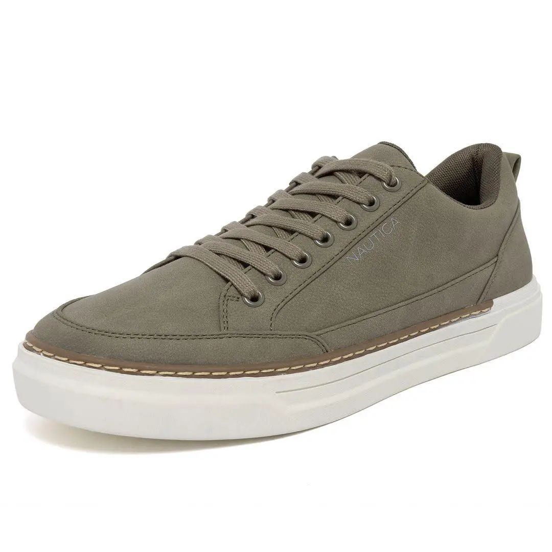 Men`s Fashion Sneaker Casual Lace-up Low Top Lightweight slate colson by Nautica
