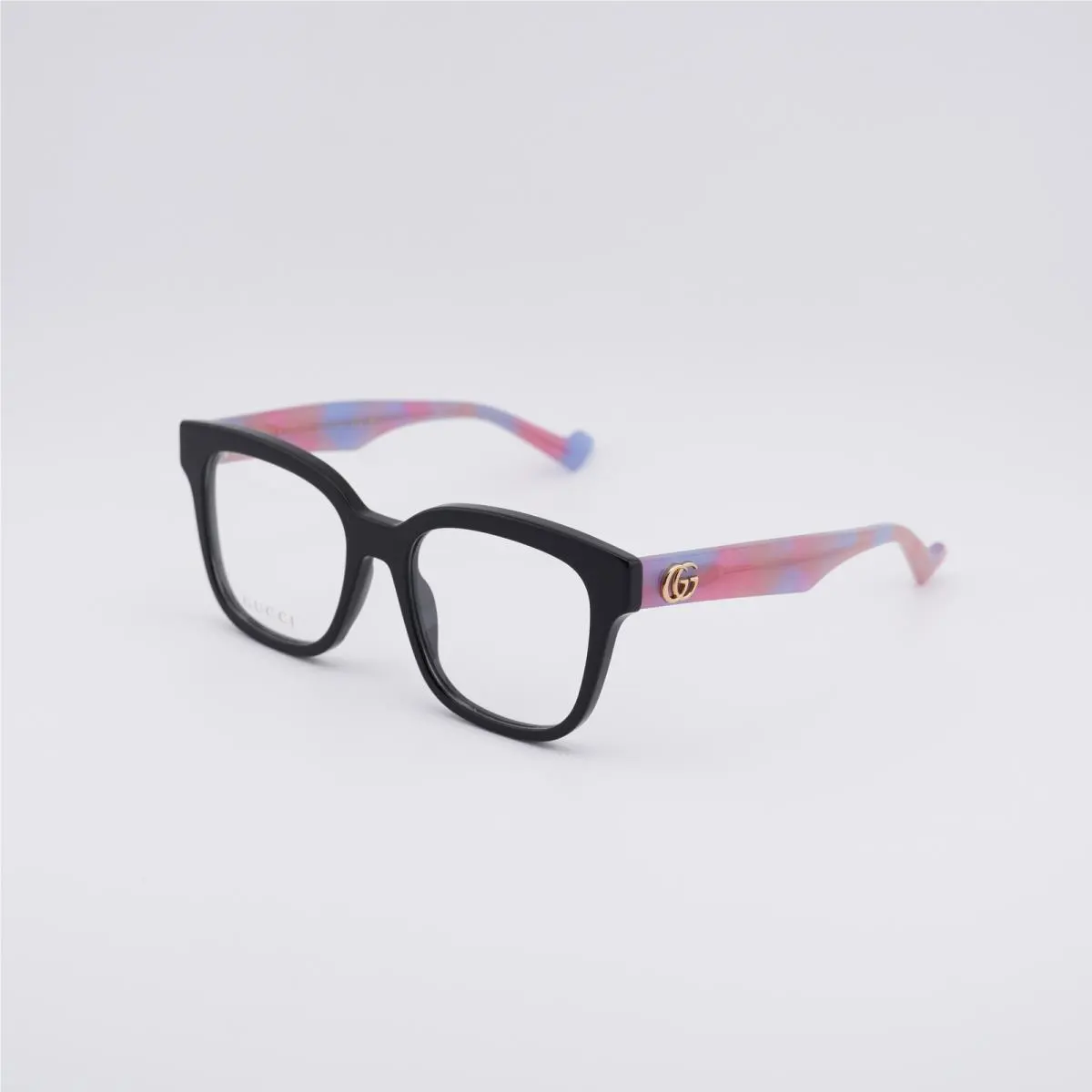 GG0958O 016 Black/colored Havana 52mm Eyeglasses by Gucci