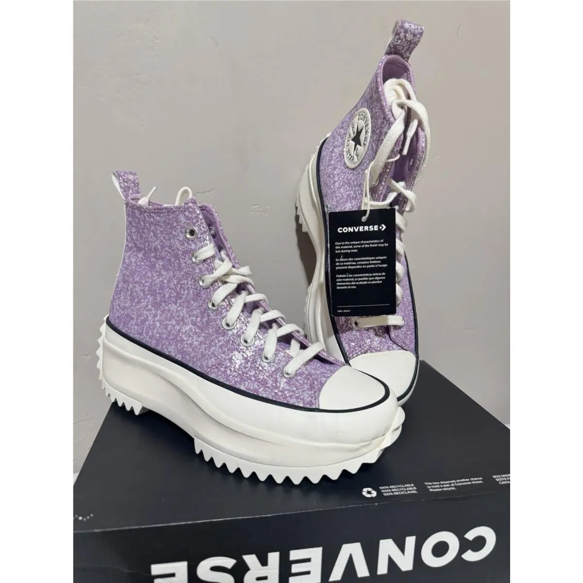 Converse shoes - Converse Run Star Hike - Run Star Hike - A10096C - Purple, Pink 4
