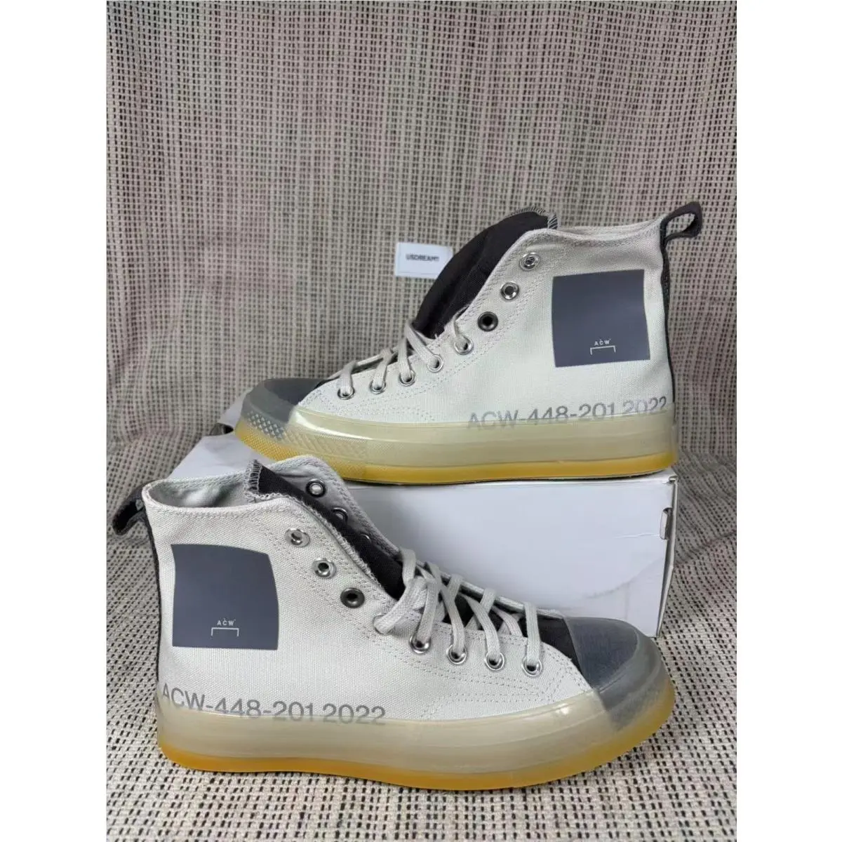 Chuck Taylor All Star 70 Hi A-cold-wall Silver Birch Shoes A02276C by Converse