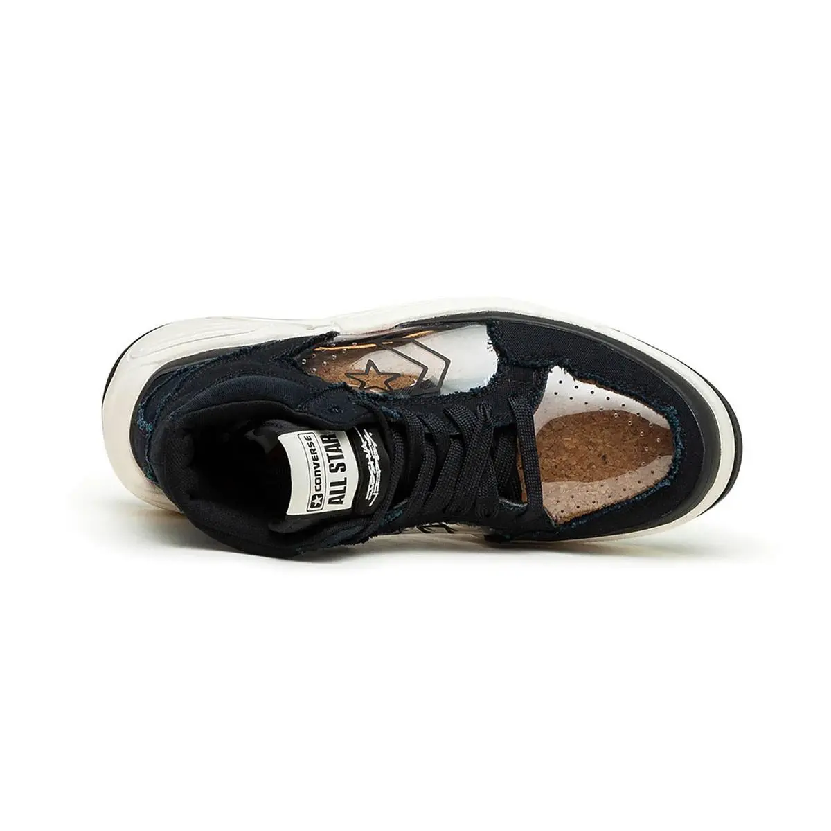 Converse shoes - A00715C - A00715C - Black/Clear/Rutabaga 5