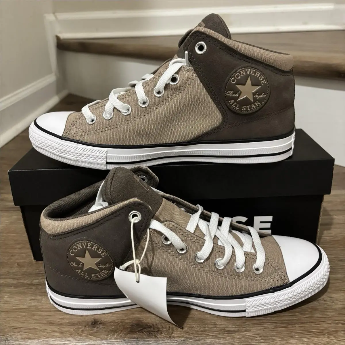 Ctas High Street Vintage Cargo Men`s Mid Top Sneakers -A11651C by Converse
