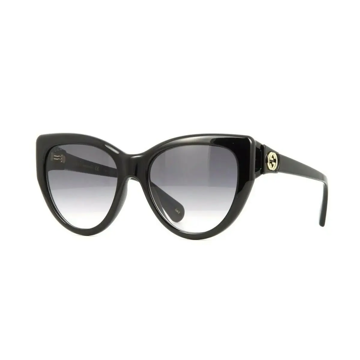 Black 56 mm Gradient Women`s Sunglasses GG0877S-001 56 by Gucci