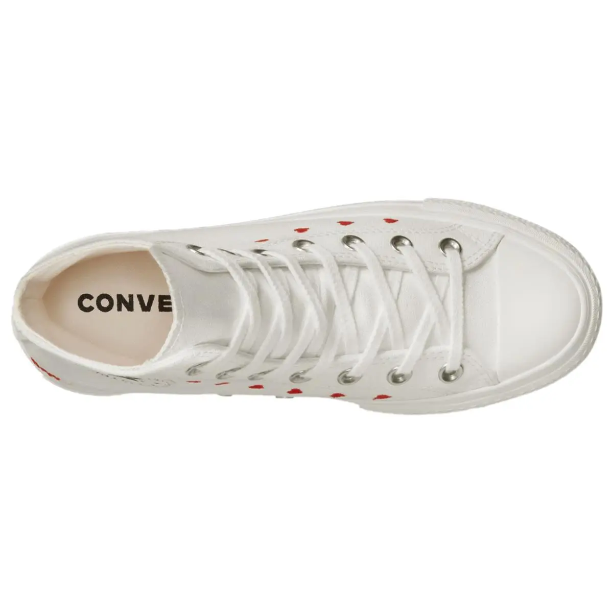 Converse shoes - Vintage White/University Red 7