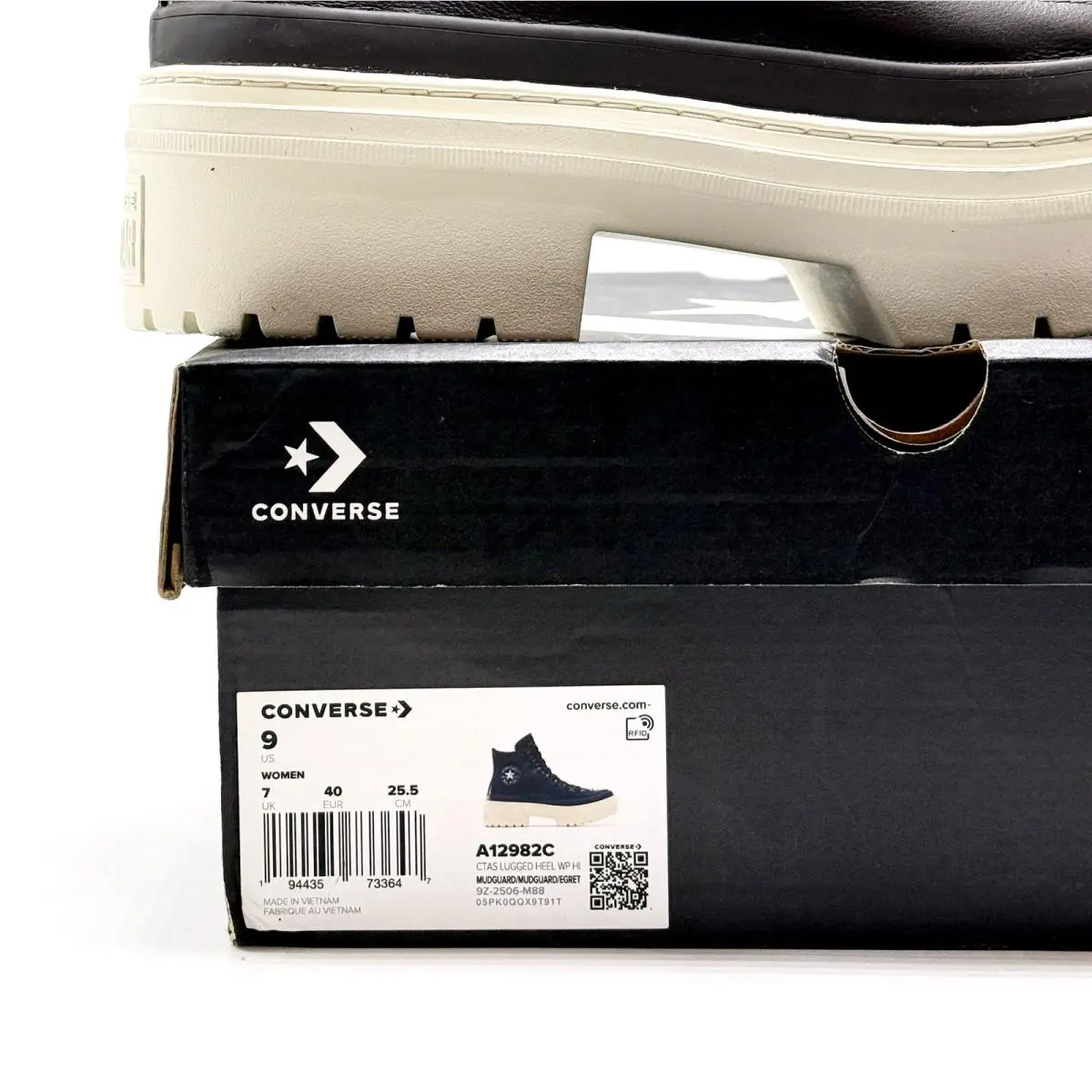 Converse shoes - Converse Chuck Taylor All Star Lugged Platform - A12982C - Black 4
