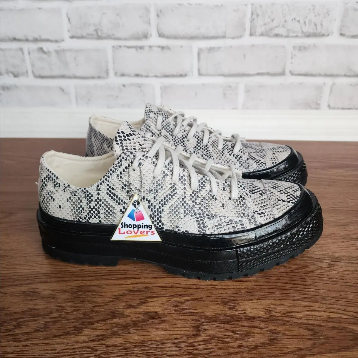 ⭐chuck 70 National Suede Snake Print Platform Sneakers Sz 6.5 Mens Shoes A15045C by Converse