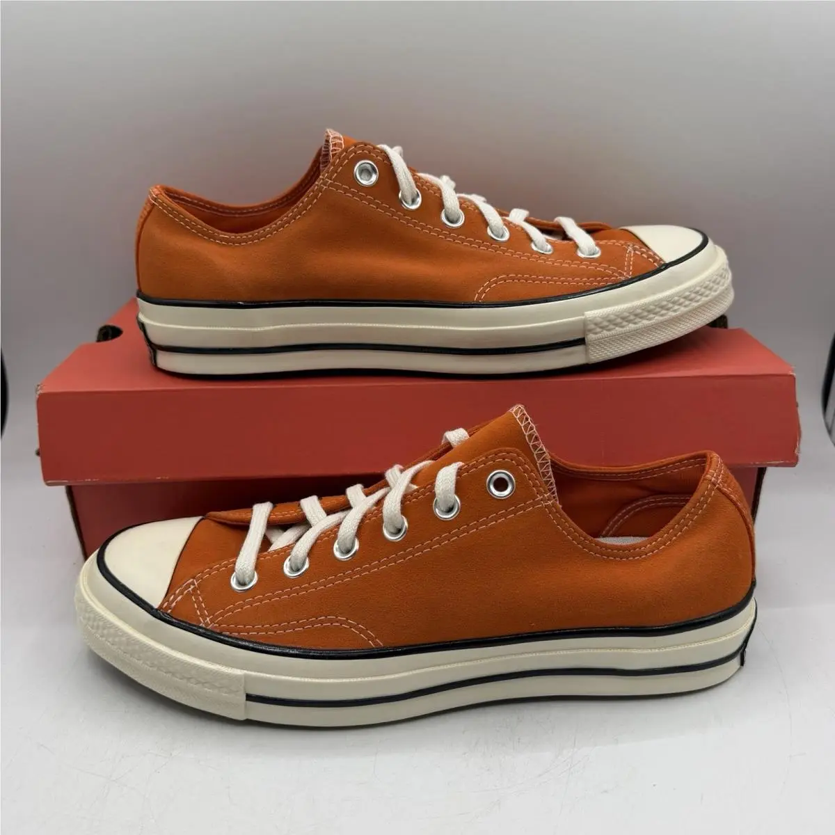 Chuck 70 Ox Suede Shoes Mens Sz 13 Campfire Orange Sneaker Ctas 166217C by Converse