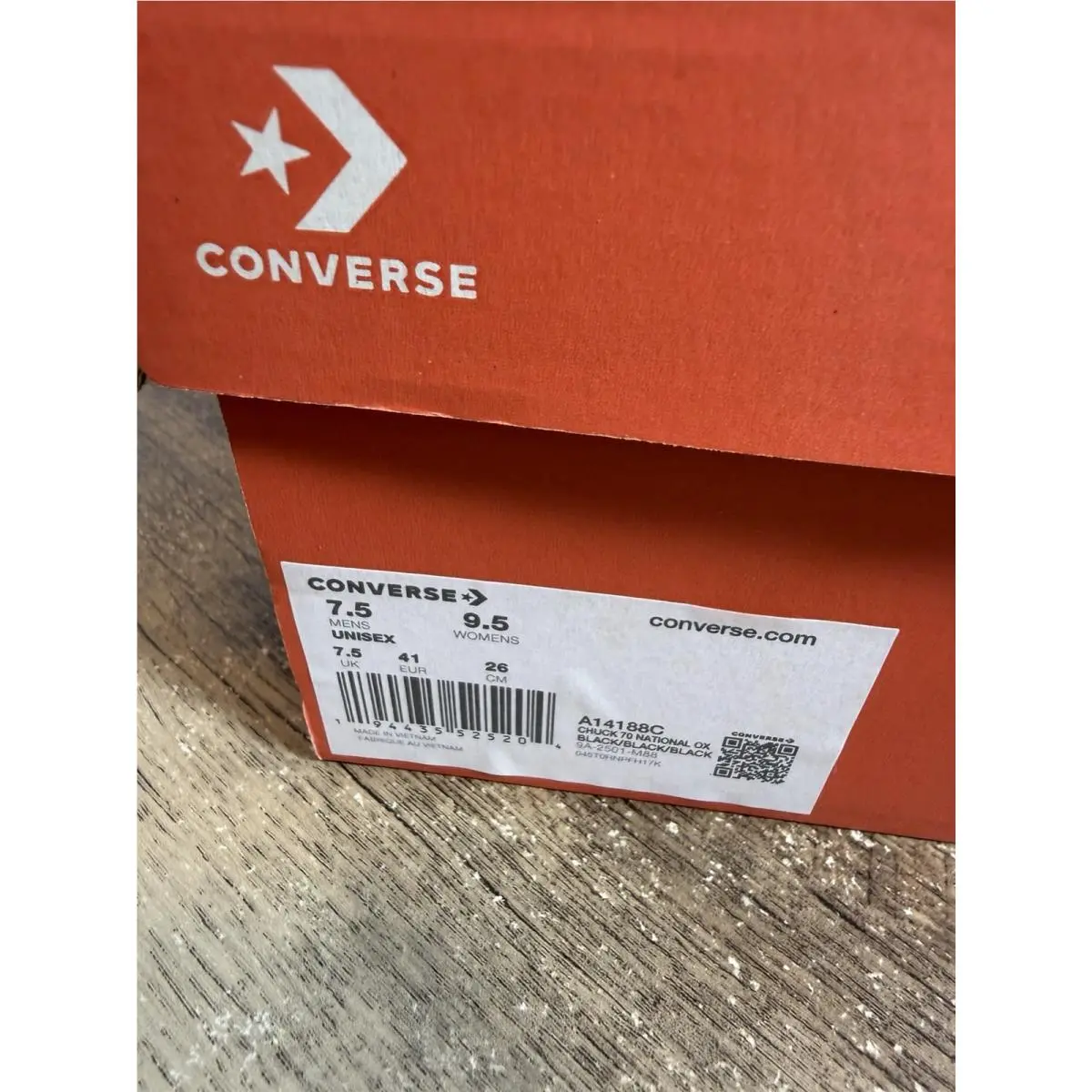 Converse shoes - converse Chuck 70s National - Chuck National - A15045C - Black 6