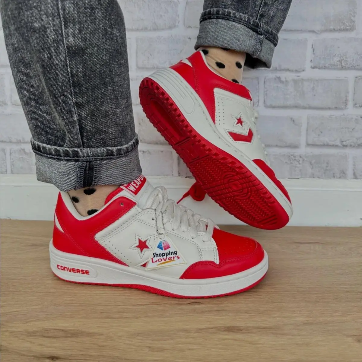 Converse shoes - Converse Weapon - Weapon - A10598C - Red (UPC: 194435376639) 0