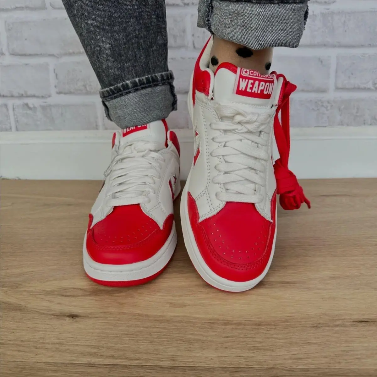 Converse shoes - Converse Weapon - Weapon - A10598C - Red (UPC: 194435376639) 5