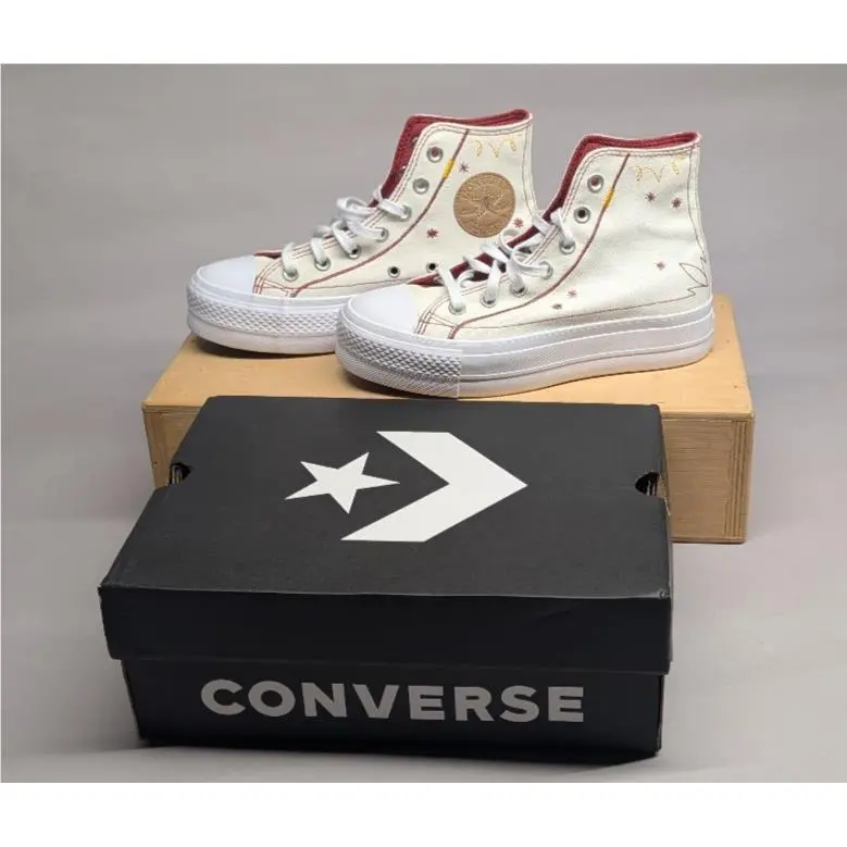 Converse shoes - Converse Chuck Taylor All-Star Lift Platform - A13395C - Beige 2
