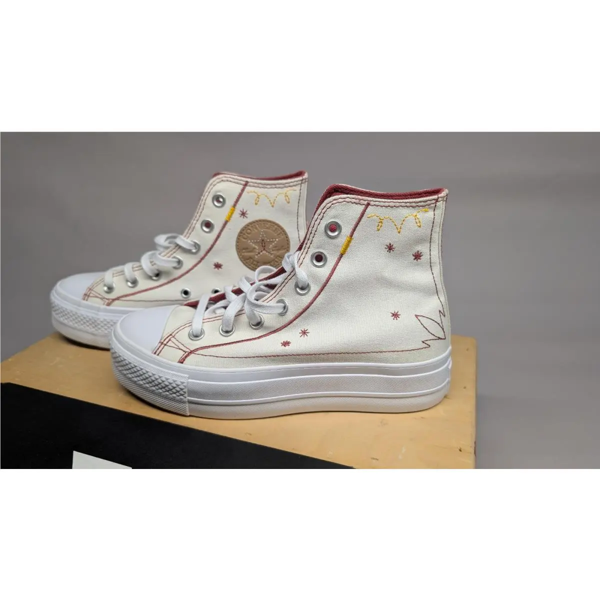 Converse shoes - Converse Chuck Taylor All-Star Lift Platform - A13395C - Beige 3