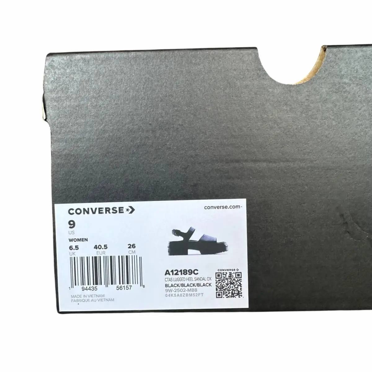 Converse shoes - Converse Chuck Taylor - Chuck Taylor - A12189C - Black (UPC: 194435561578) 6