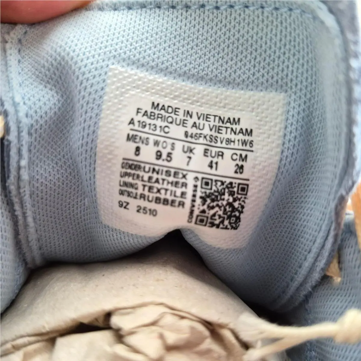 Converse shoes - Converse Chuck Taylor - Chuck Taylor - A19131C - Blue (UPC: 194435958064) 8
