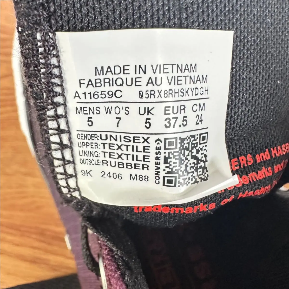 Converse shoes - Converse Chuck Taylor - Chuck Taylor - A11656C - Black (UPC: 194435240916) 8