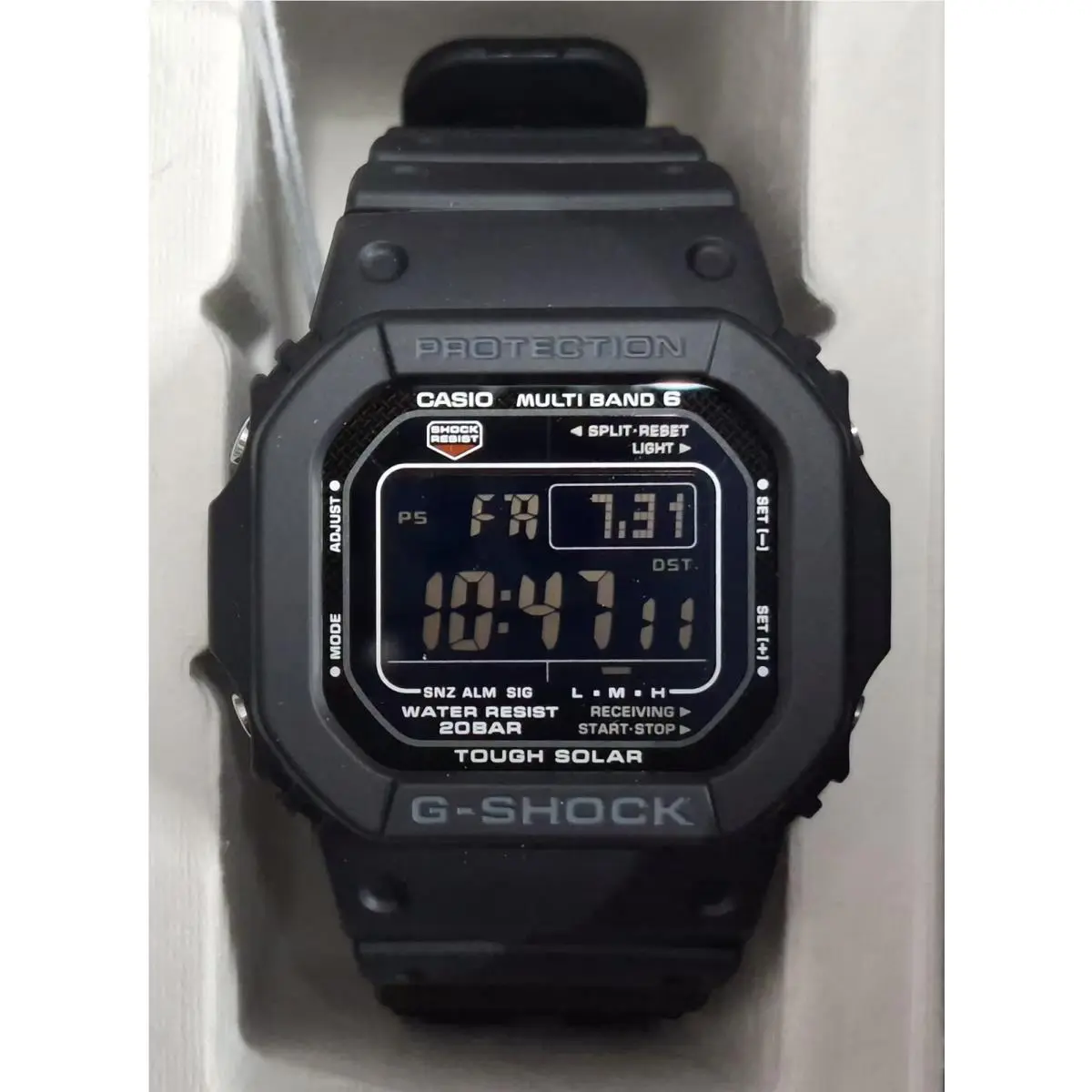 G-shock GW-M5610U-1BER Tough Solar Atomic Multiband 6 Men Watch EU Version by Casio