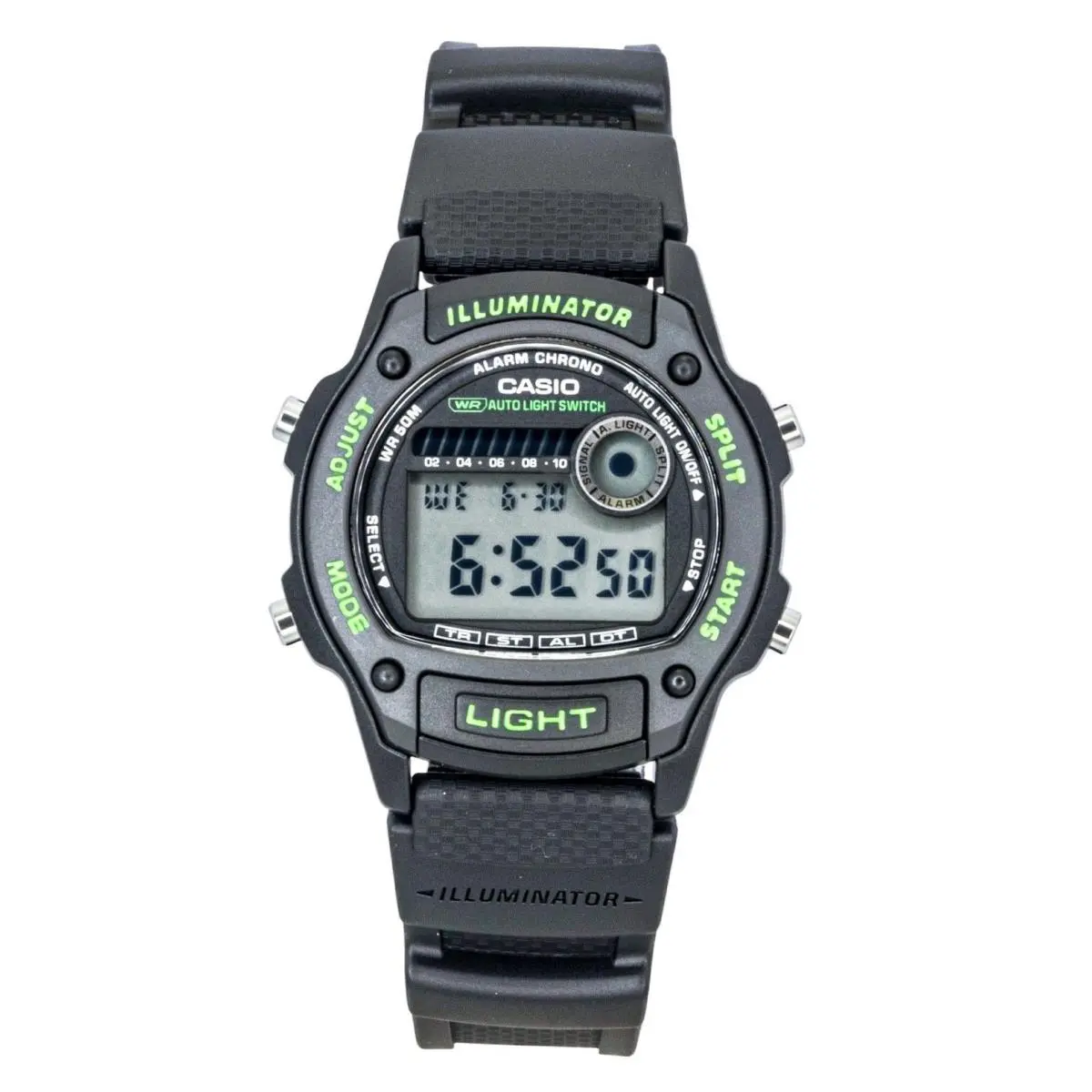Standard Digital Bio-based Resin Strap Quartz W-220H-1A3V Unisex Watch by Casio