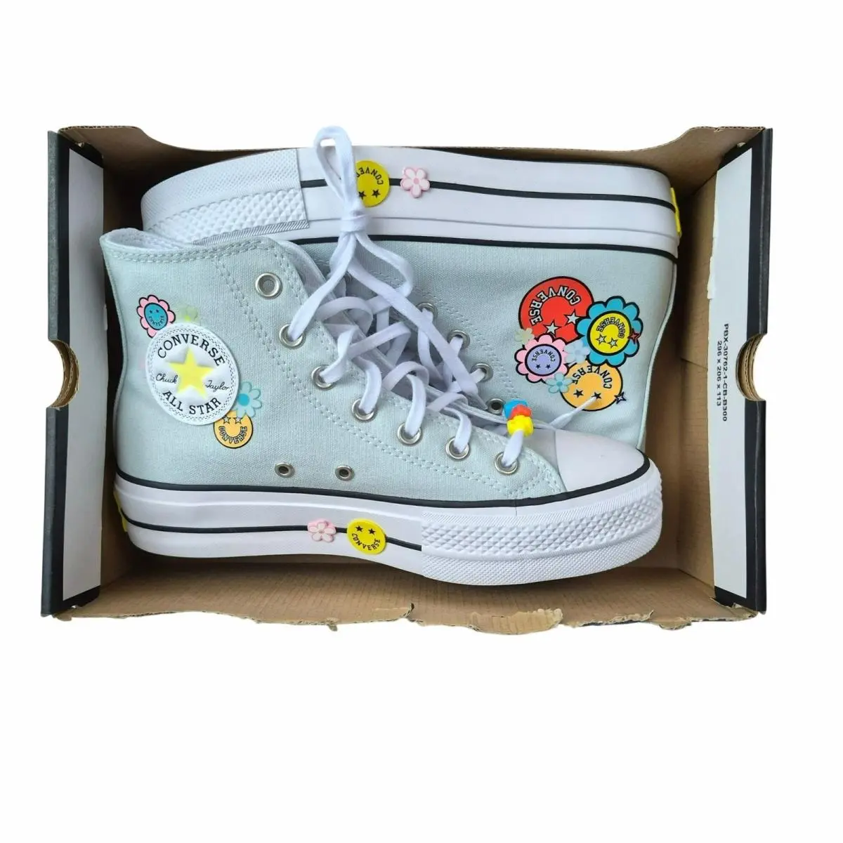 Converse shoes - Converse Chuck Taylor All-Star Lift Platform - A16296C - Blue (UPC: 194435617725) 5