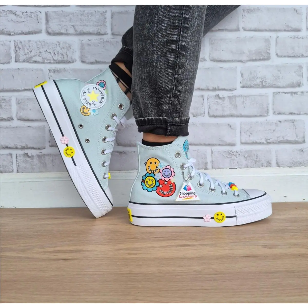 Converse shoes - Converse Chuck Taylor All-Star Lift Platform - A16296C - Blue (UPC: 194435617725) 0
