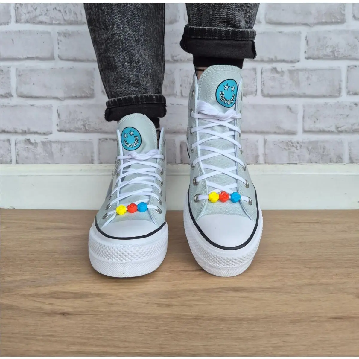 Converse shoes - Converse Chuck Taylor All-Star Lift Platform - A16296C - Blue (UPC: 194435617725) 2