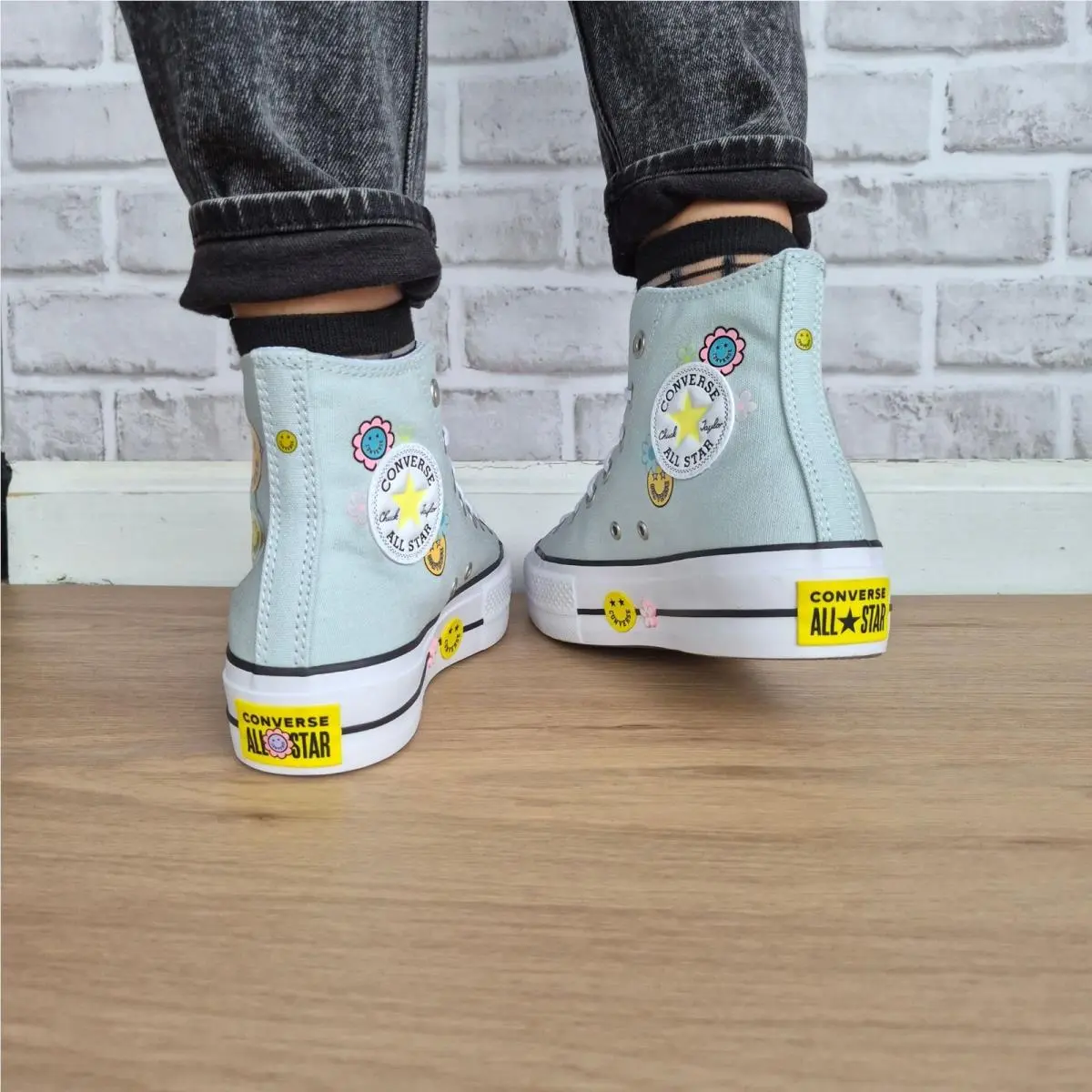 Converse shoes - Converse Chuck Taylor All-Star Lift Platform - A16296C - Blue (UPC: 194435617725) 3