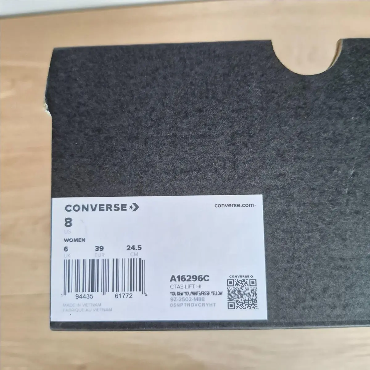 Converse shoes - Converse Chuck Taylor All-Star Lift Platform - A16296C - Blue (UPC: 194435617725) 6