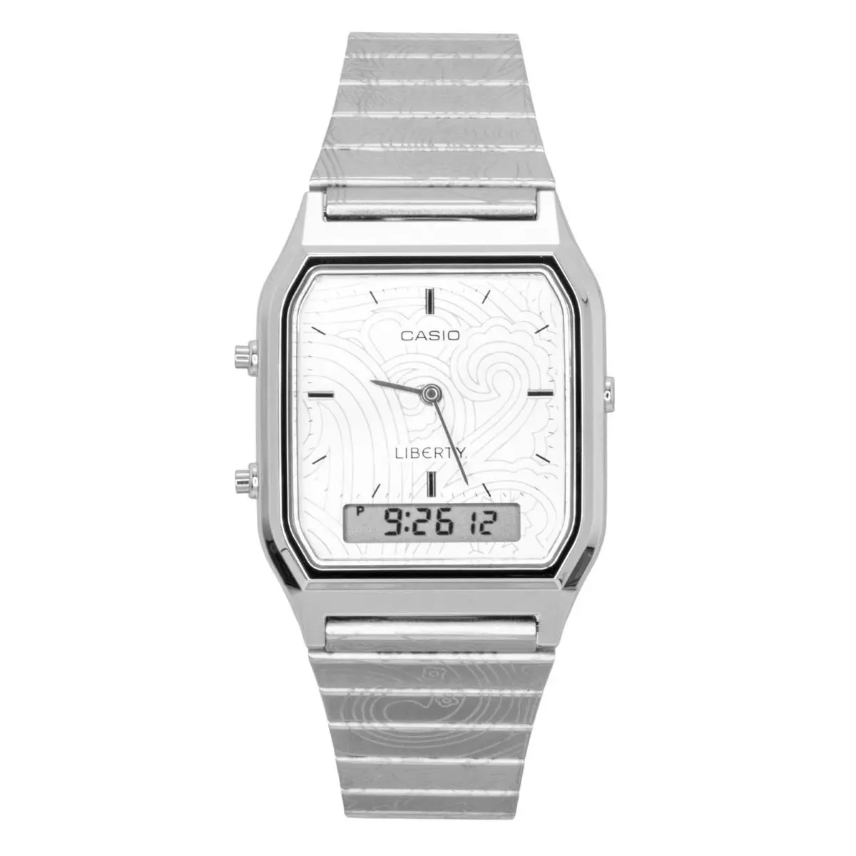Vintage Silver Dial Quartz Sports Luminous AQ-230ELT-7A Unisex Watch by Casio
