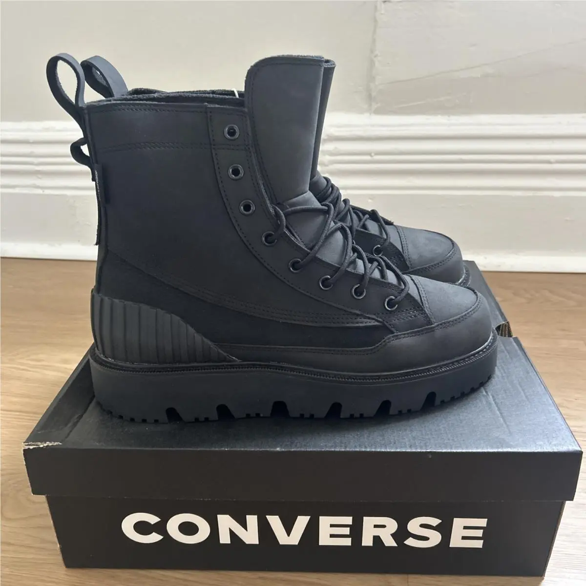 Nwbconverse Chuck 70 Rugged High Triple Size 11.5 Black Waterproof Boots A14672C by Converse