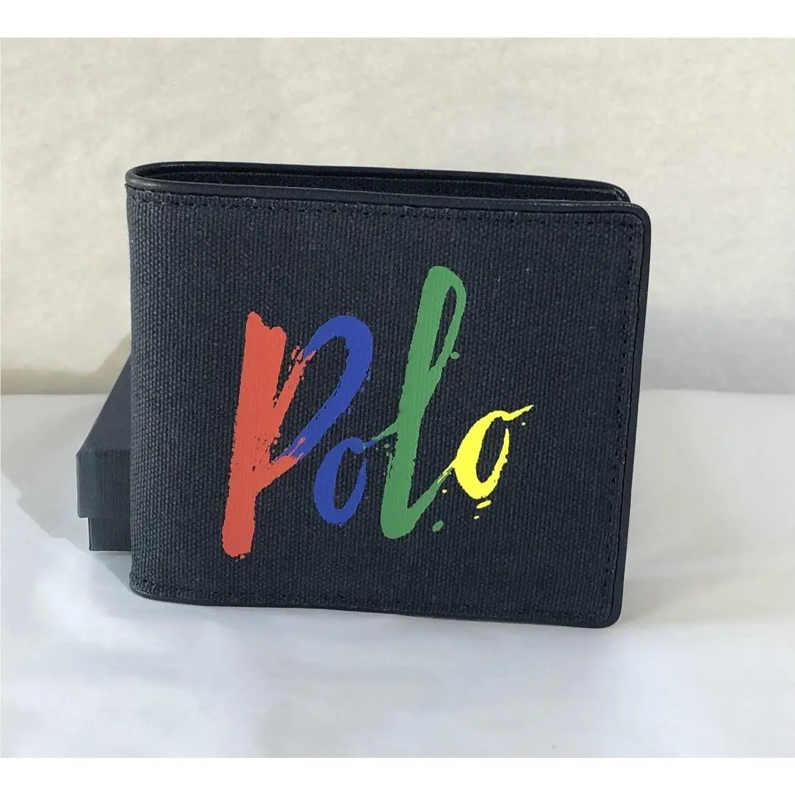 Polo Ralph Lauren Men`s Canvas Billfold Wallet