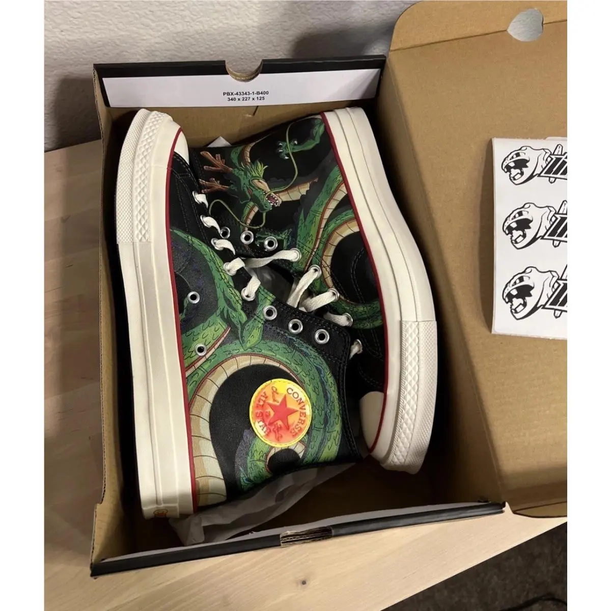x Dragon Ball Z Chuck 70 `shenron` A21841C Sz 10M 12W by Converse