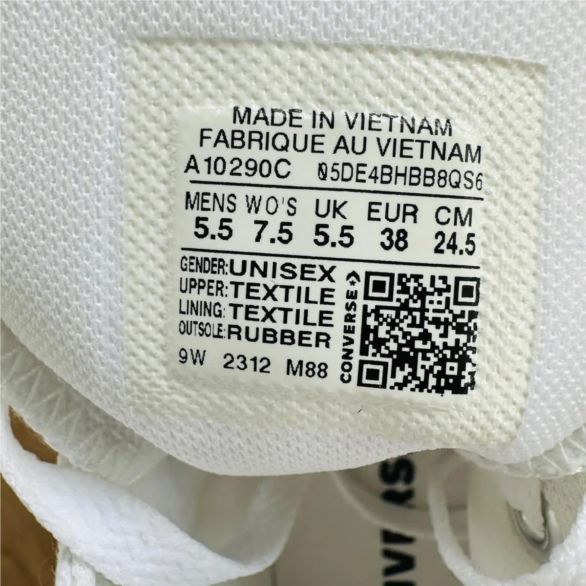 Converse shoes - Converse Chuck Taylor All Star - A10290C - White (UPC: 194434814798) 7