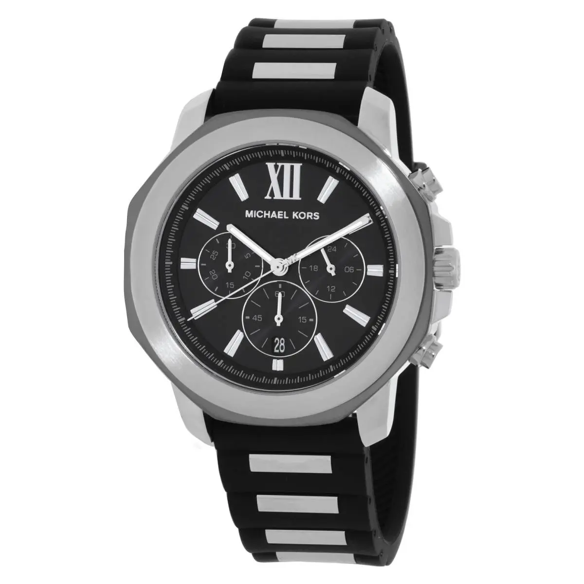 Michael Kors Prescott Chronograph Quartz Black Dial Men`s Watch MK9262