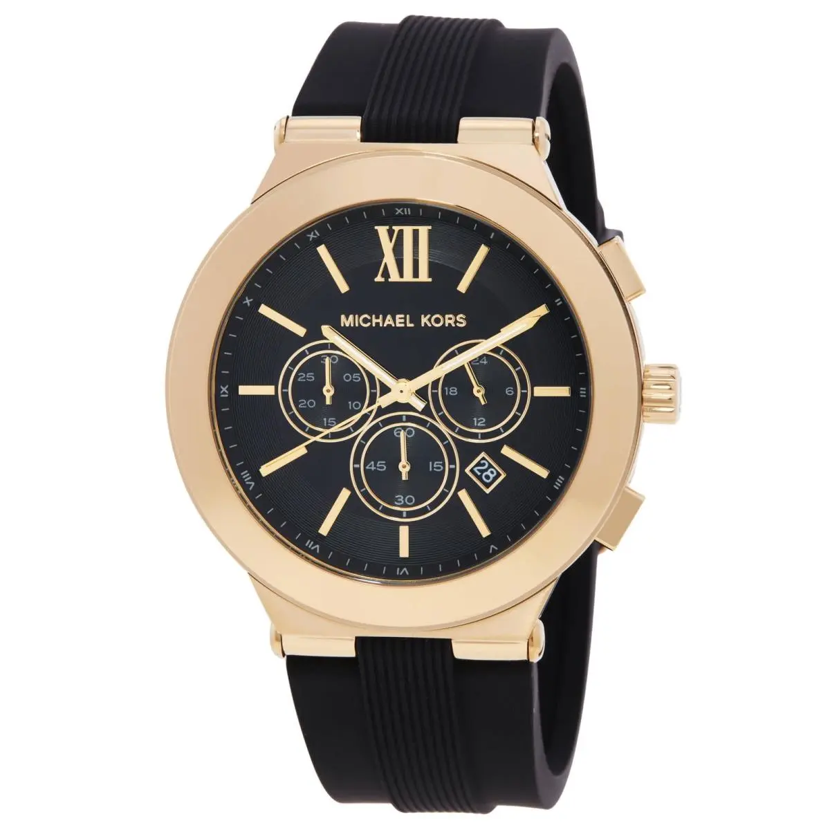 Michael Kors Oversized Billie Chronograph Quartz Black Dial Men`s Watch MK9253