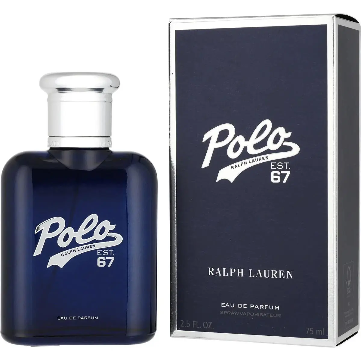 2025-POLO 67-RALPH LAUREN-EDP-SPRAY-2.5 OZ-75 Ml-authentic-made IN France by Ralph Lauren