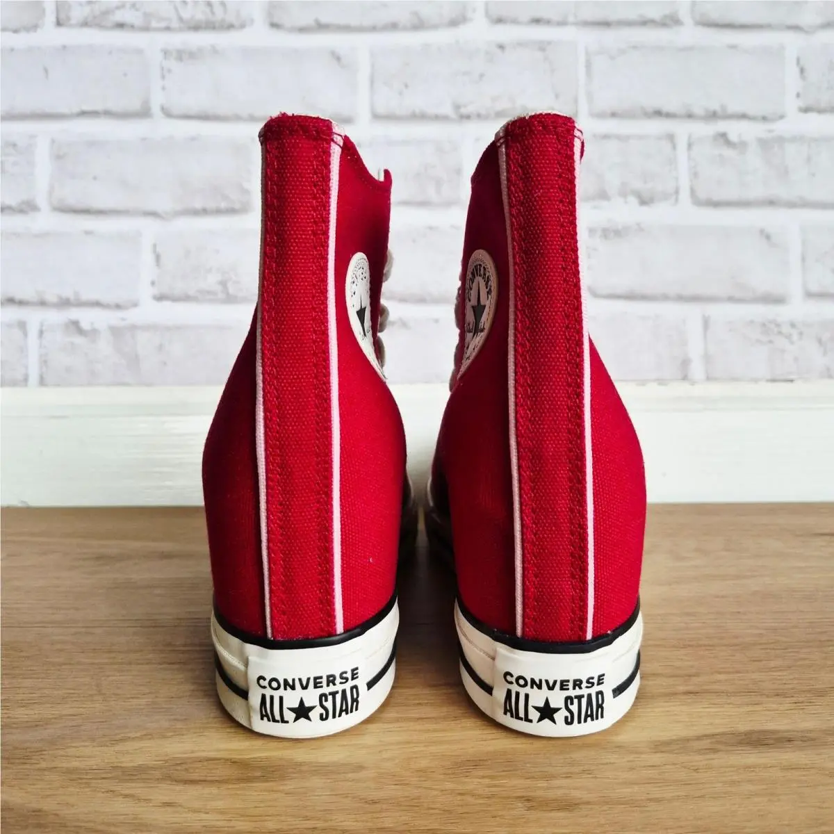 Converse shoes - Converse Cchuk Taylor Wedge - Cchuk Taylor Wedge - A12569C - Red (UPC: 194435402109) 4