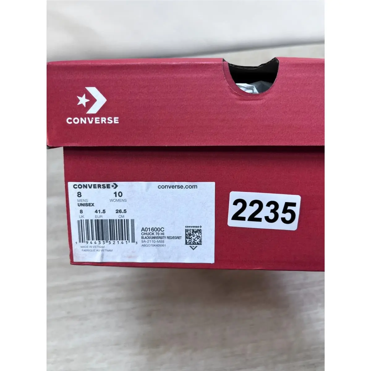 Converse shoes - Converse Chuck 70 High - Chuck High - Black 8