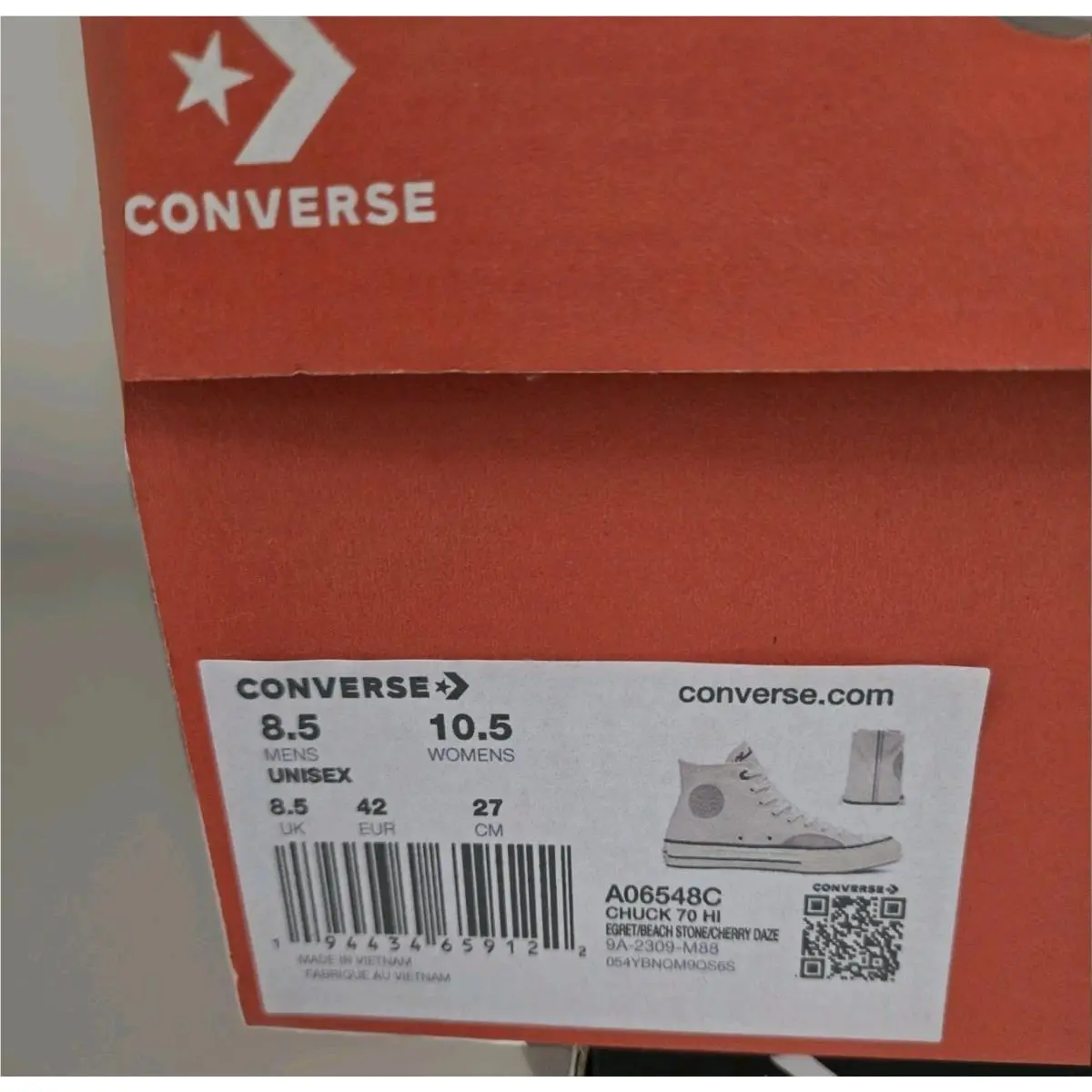 Converse shoes - Converse Chuck 70 - Chuck - A06548c - White (UPC: 194434659122) 5