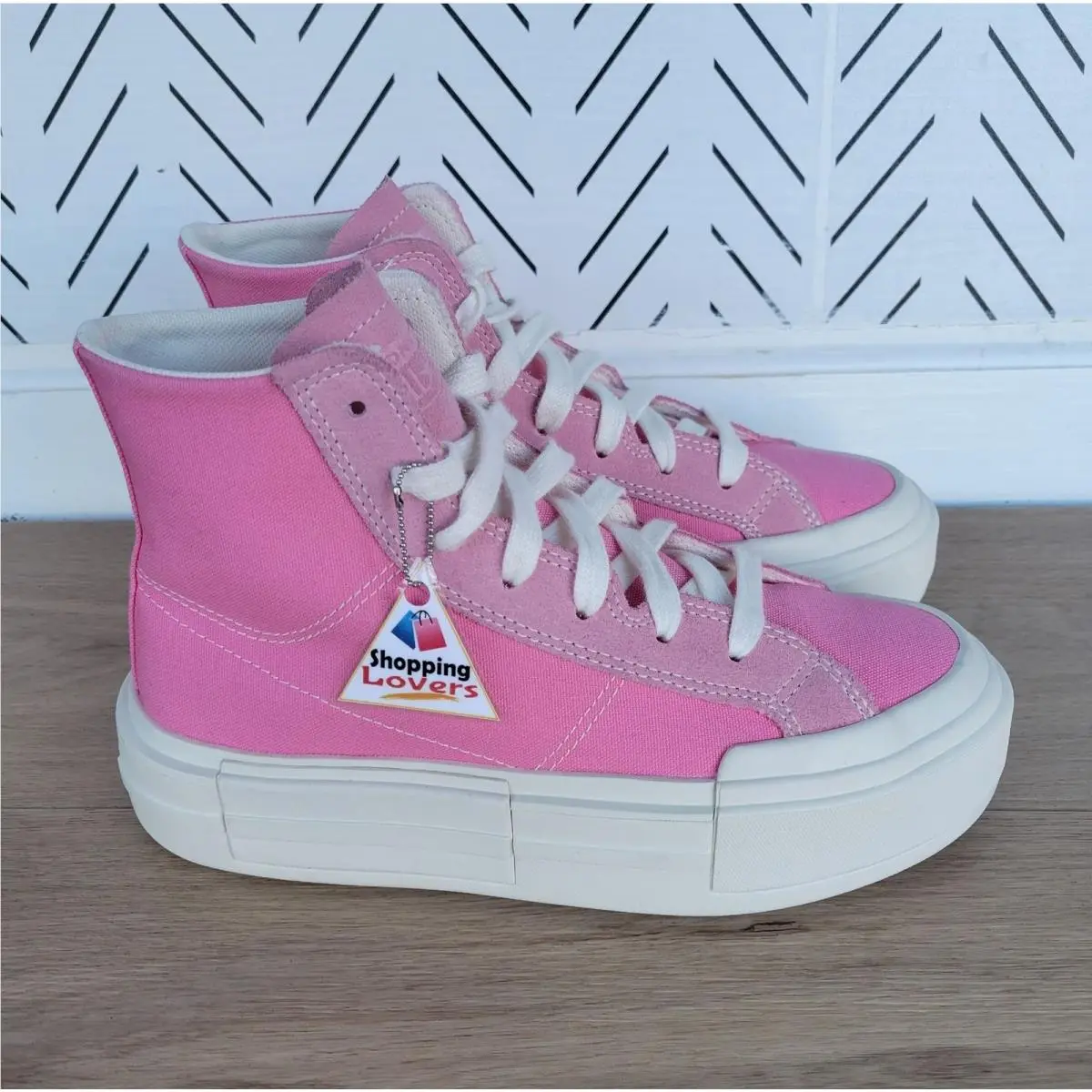 ⭐converse Chuck Taylor Cruise Hi Sz 7 Men`s Shoes Pink Platform Sneakers A07569C by Converse