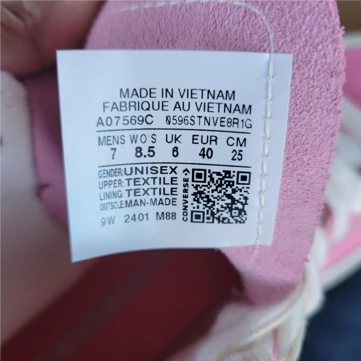 Converse shoes - All Star Cruise - All Star Cruise - A07569C - Pink (UPC: 194434823264) 6