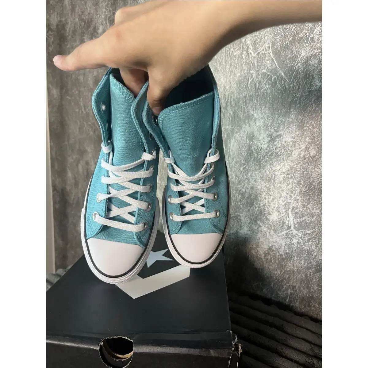 Converse shoes - Blue 1