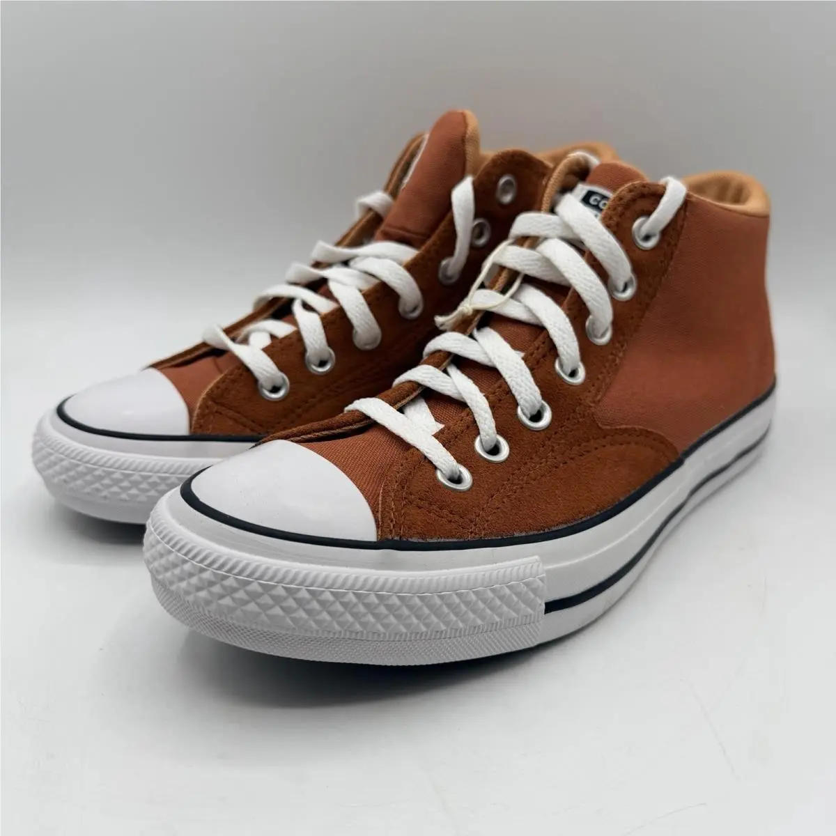 Chuck Taylor All Star Mid Malden Street Red Terracotta Men 5 Women 7 by Converse