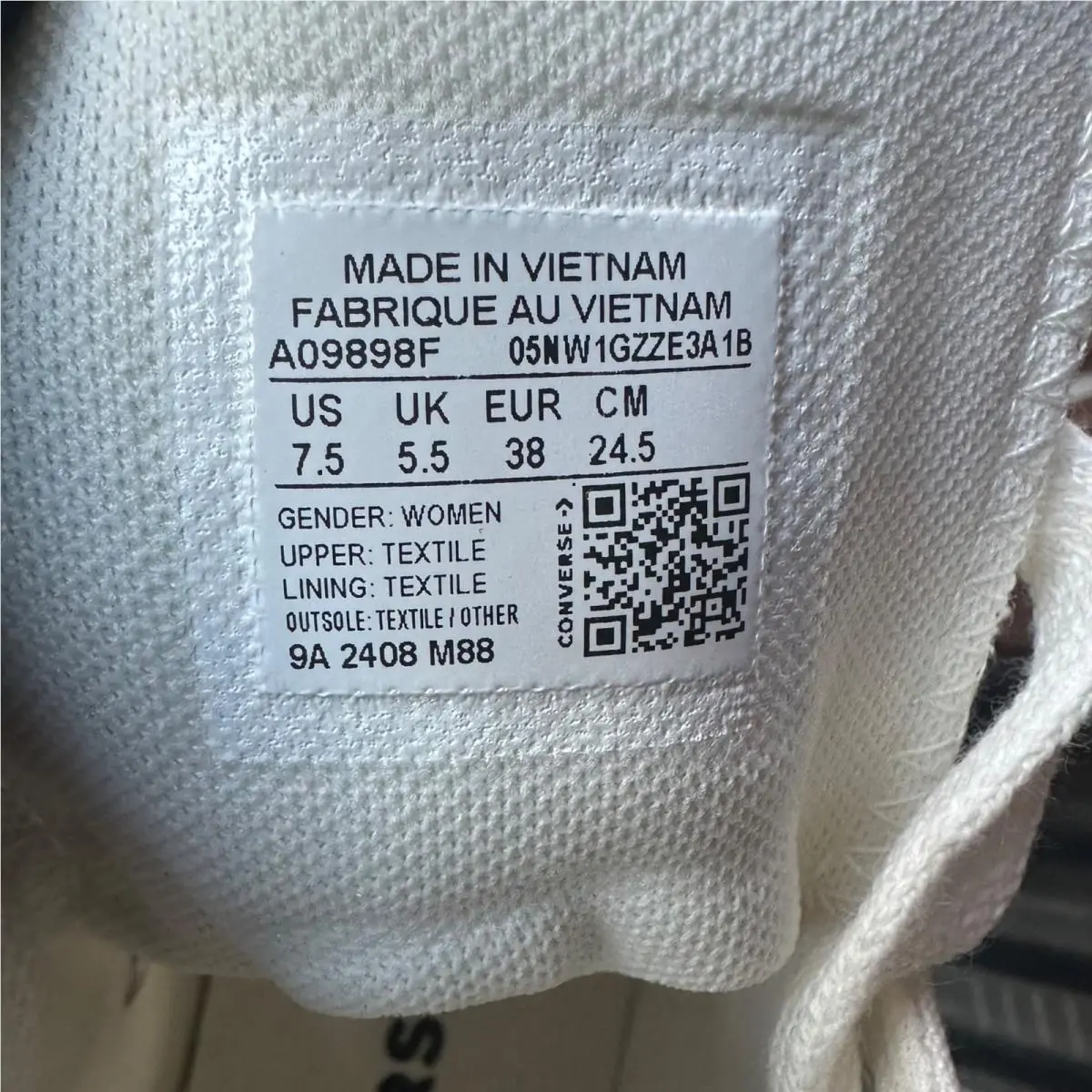 Converse shoes - Converse Chuck 70 High - Chuck High - A09898F - White (UPC: 194434773019) 7