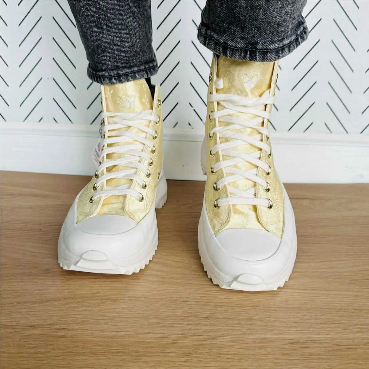 Converse shoes - Converse Run Star Hike - Run Star Hike - A06828C - Gold (UPC: 194434300505) 1