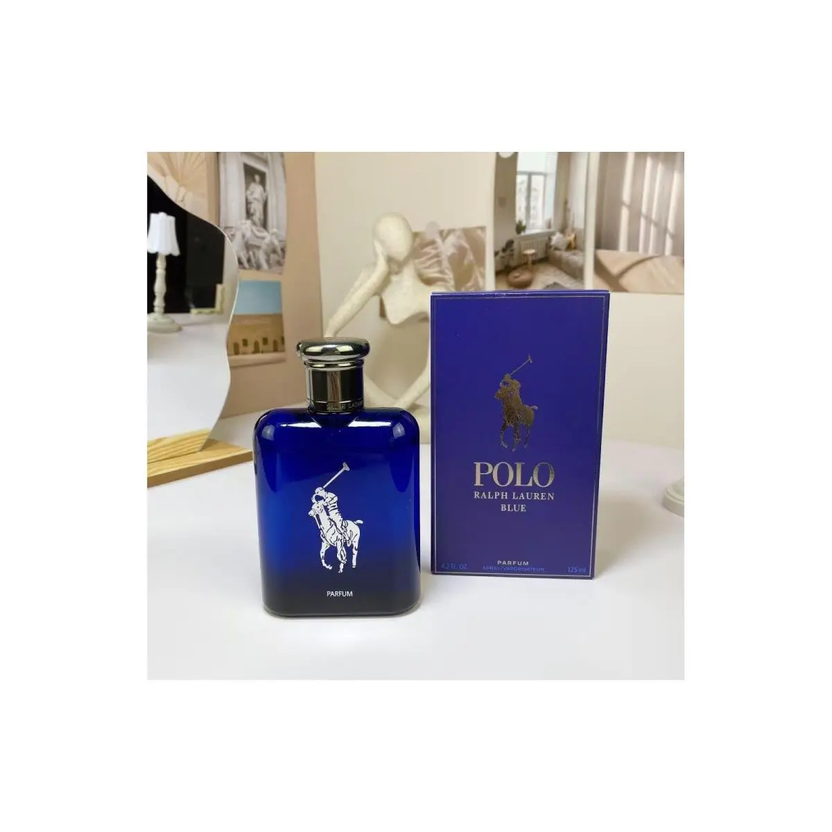 Ralph Lauren Polo Blue Parfum 125ml Perfume Box