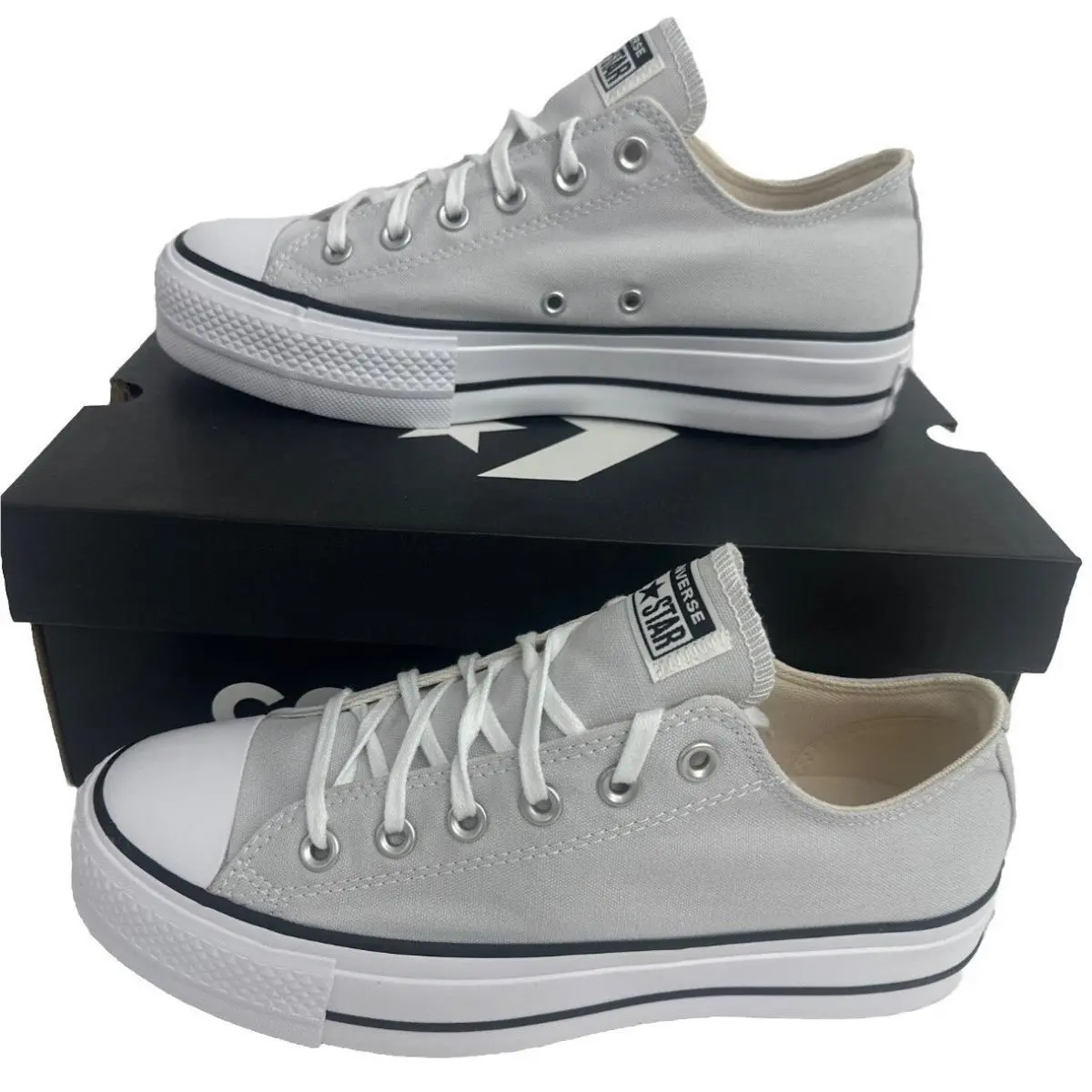 Converse Women`s Chuck Taylor All Star Lift Low Platform Sneakers Size 9.5